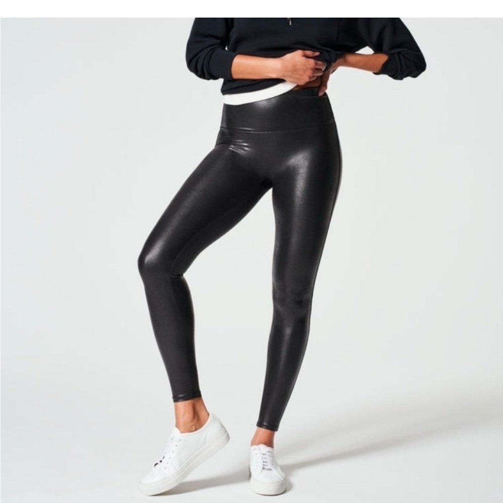 Spanx Faux Leather Leggings